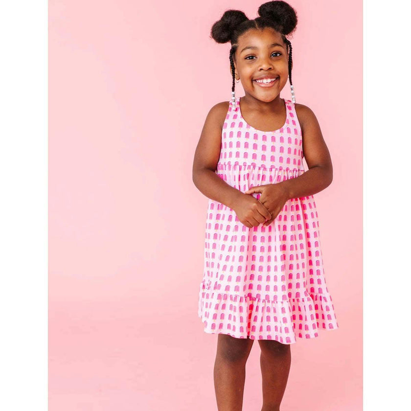 Pink Popsicle Racerback Dress