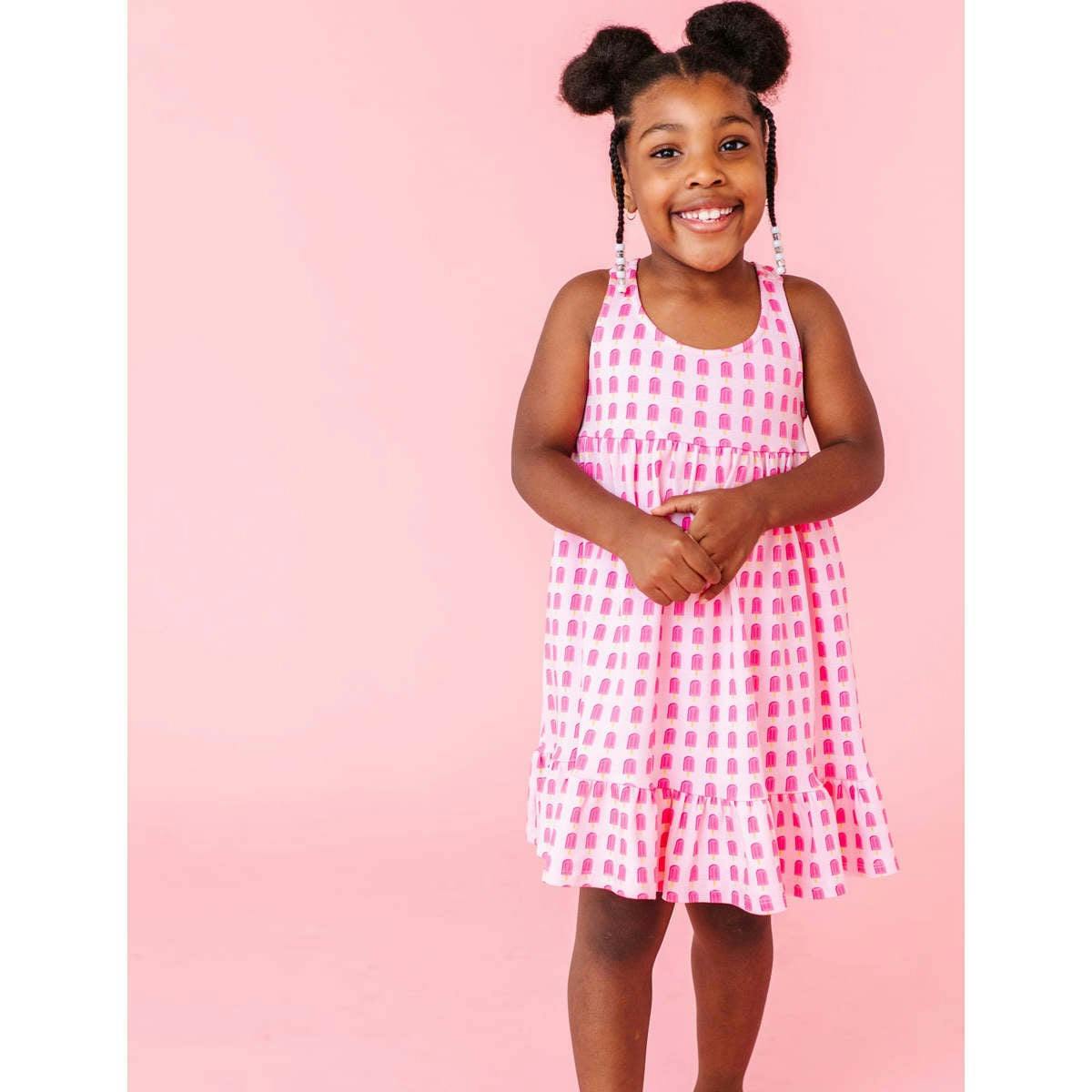 Pink Popsicle Racerback Dress