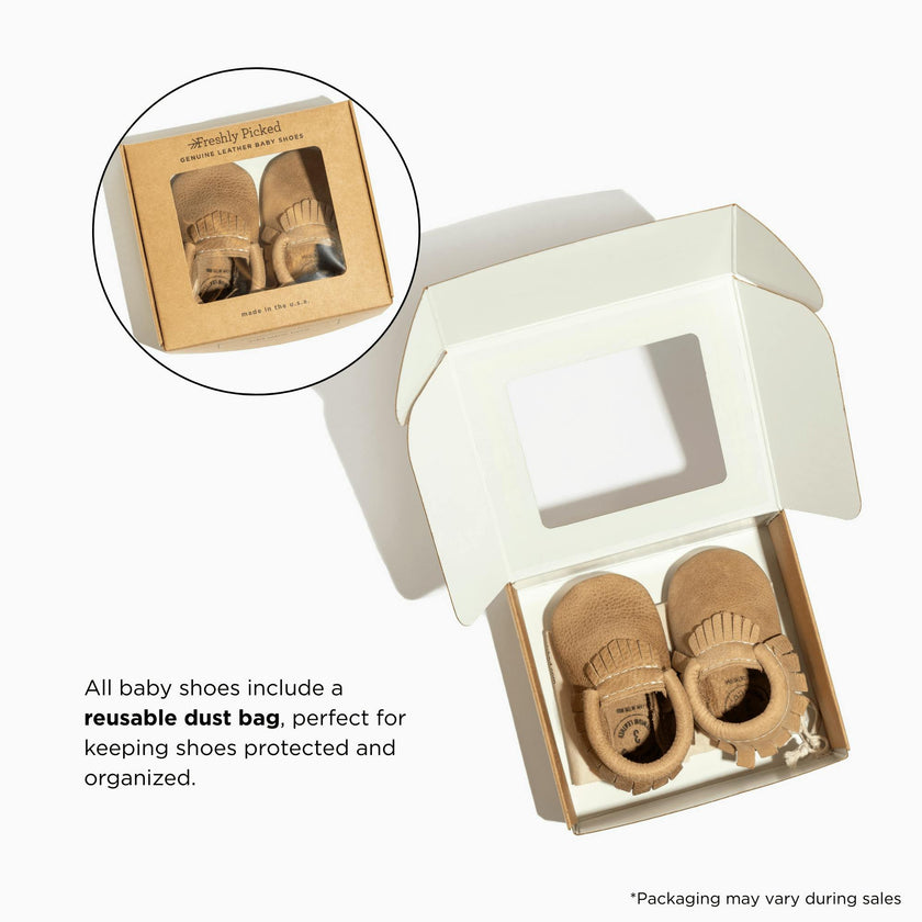 Blush Moccasin Baby Shoe