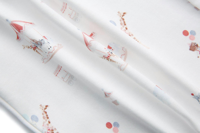 Organic Cotton Magnetic Footie Pajama - Cirque Enchanté