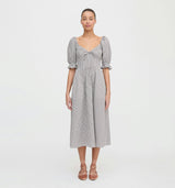 The Ophelia Dress - Chocolate Gingham