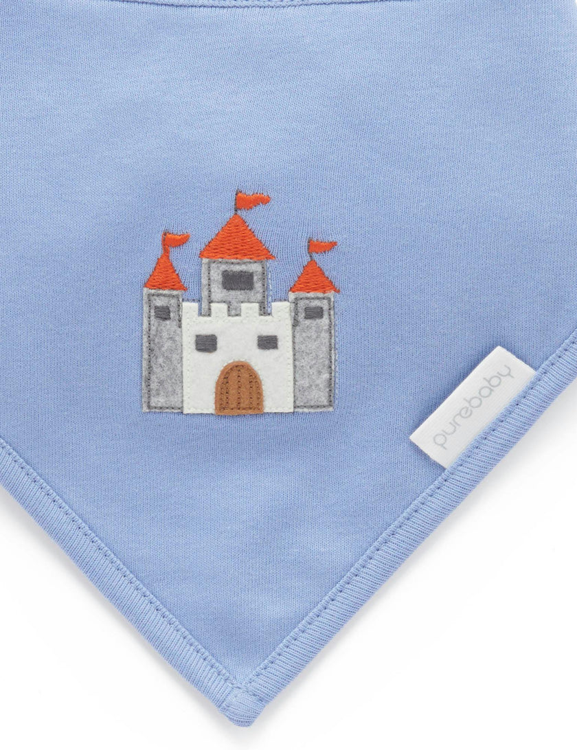 Thick Zip Growsuit Set Castle Print