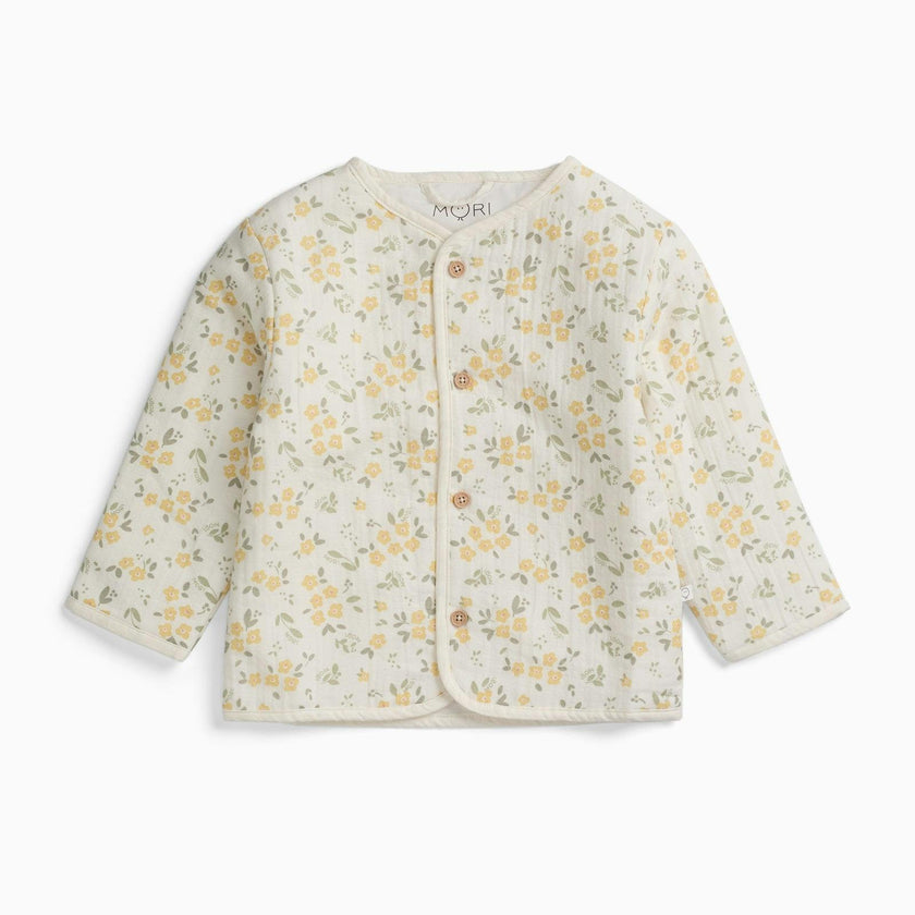 Floral Muslin Padded Jacket