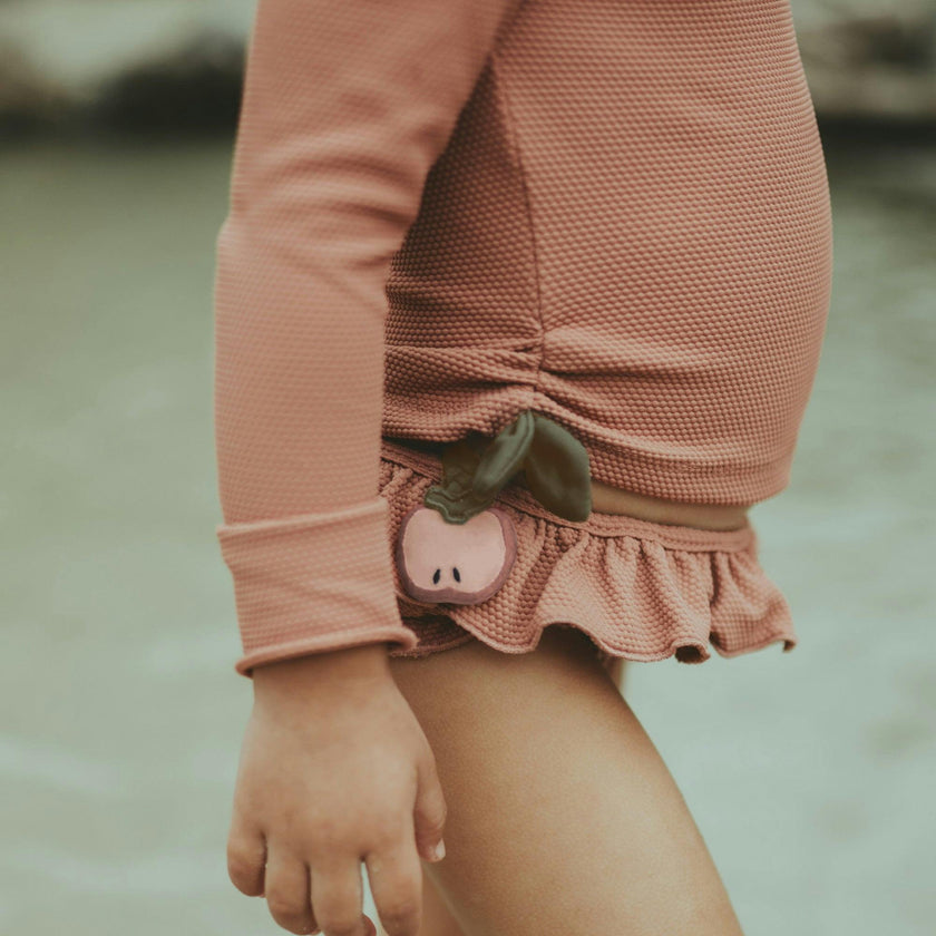 Nia Swim Shirt | Apple | Old Rose