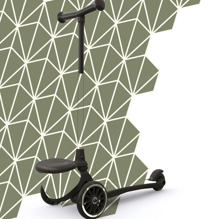 Highwaykick 2 Lifestyle Scooter Green Lines