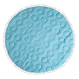 Caspian Whale Cotton Quilted Baby Play Mat