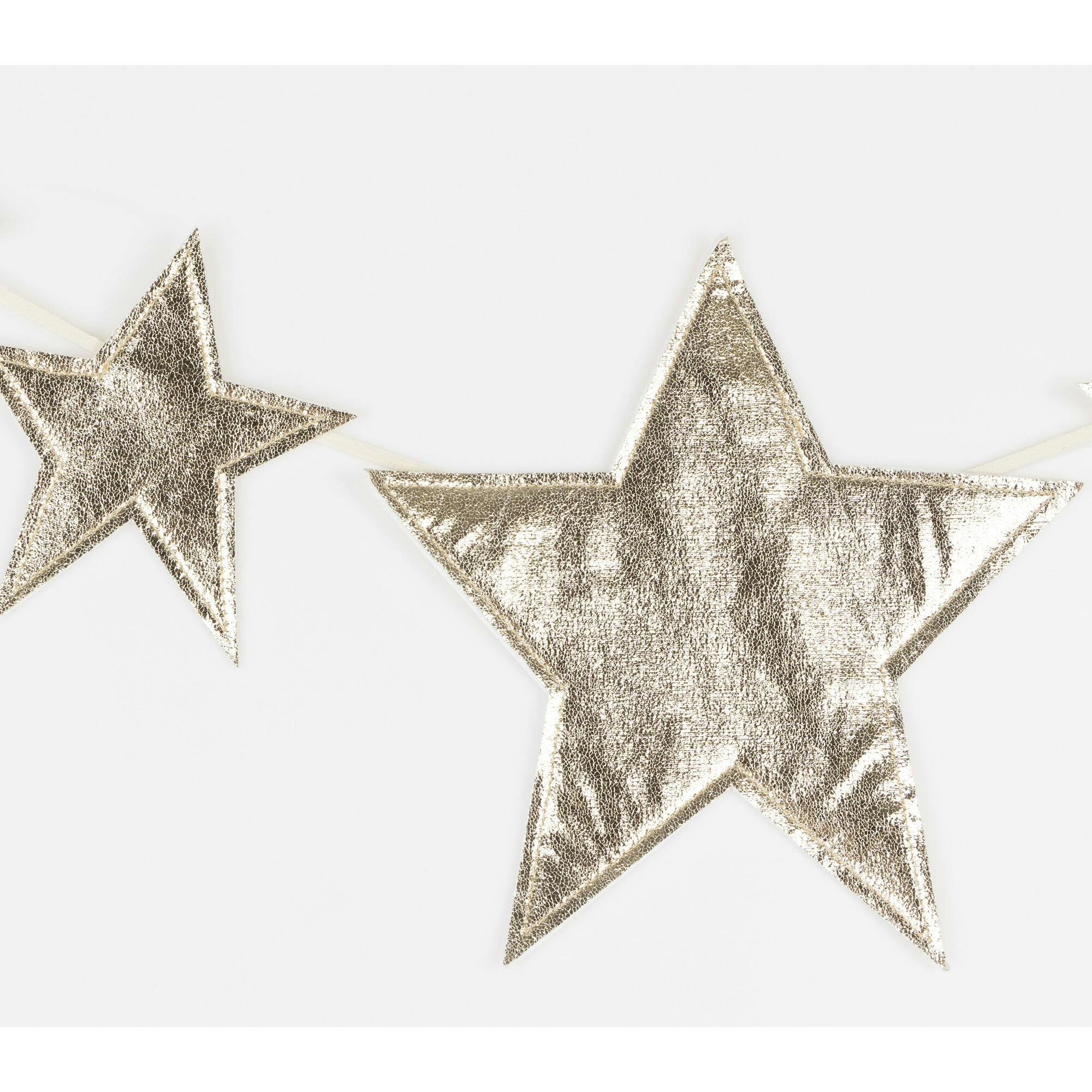 Fabric Star Garland