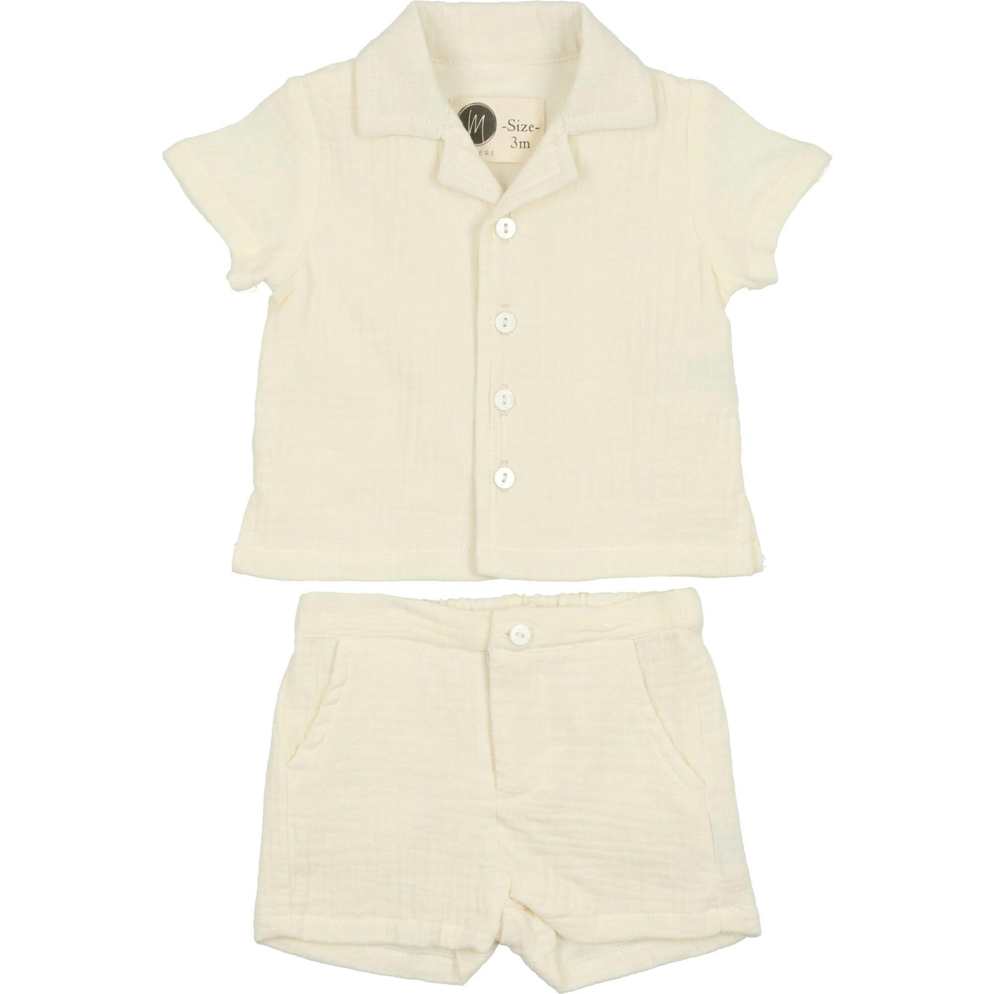 Gauze Shorts Set