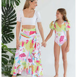 Women's Wrap Skirt - Viva Print