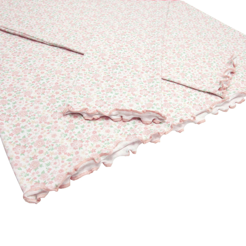 Women's Antique Floral Pima Pajamas Set
