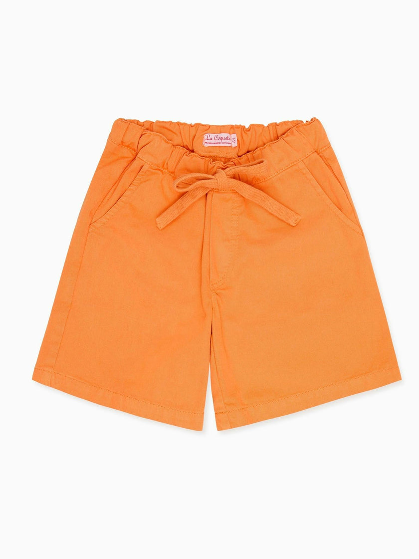 Orange Cortino Boy Shorts