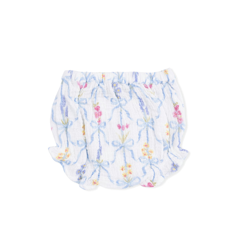 Ribbon Bouquets - Ruffle Back Top and Bloomer