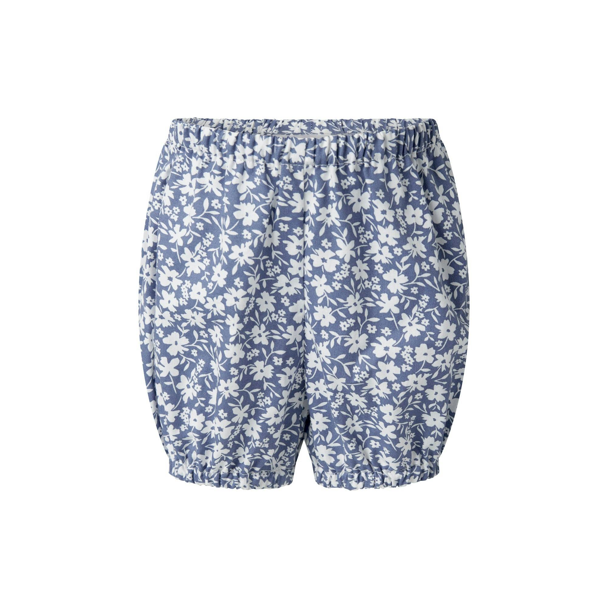 Floral Button Front Dress and Bloomers