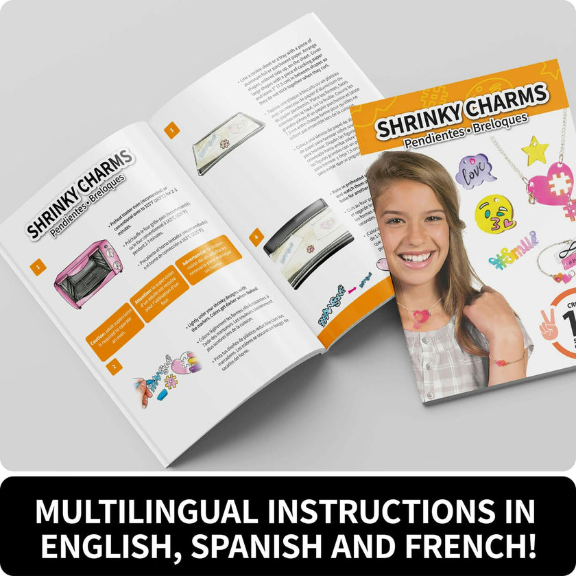 Shrinky Charms Kids Craft Kit