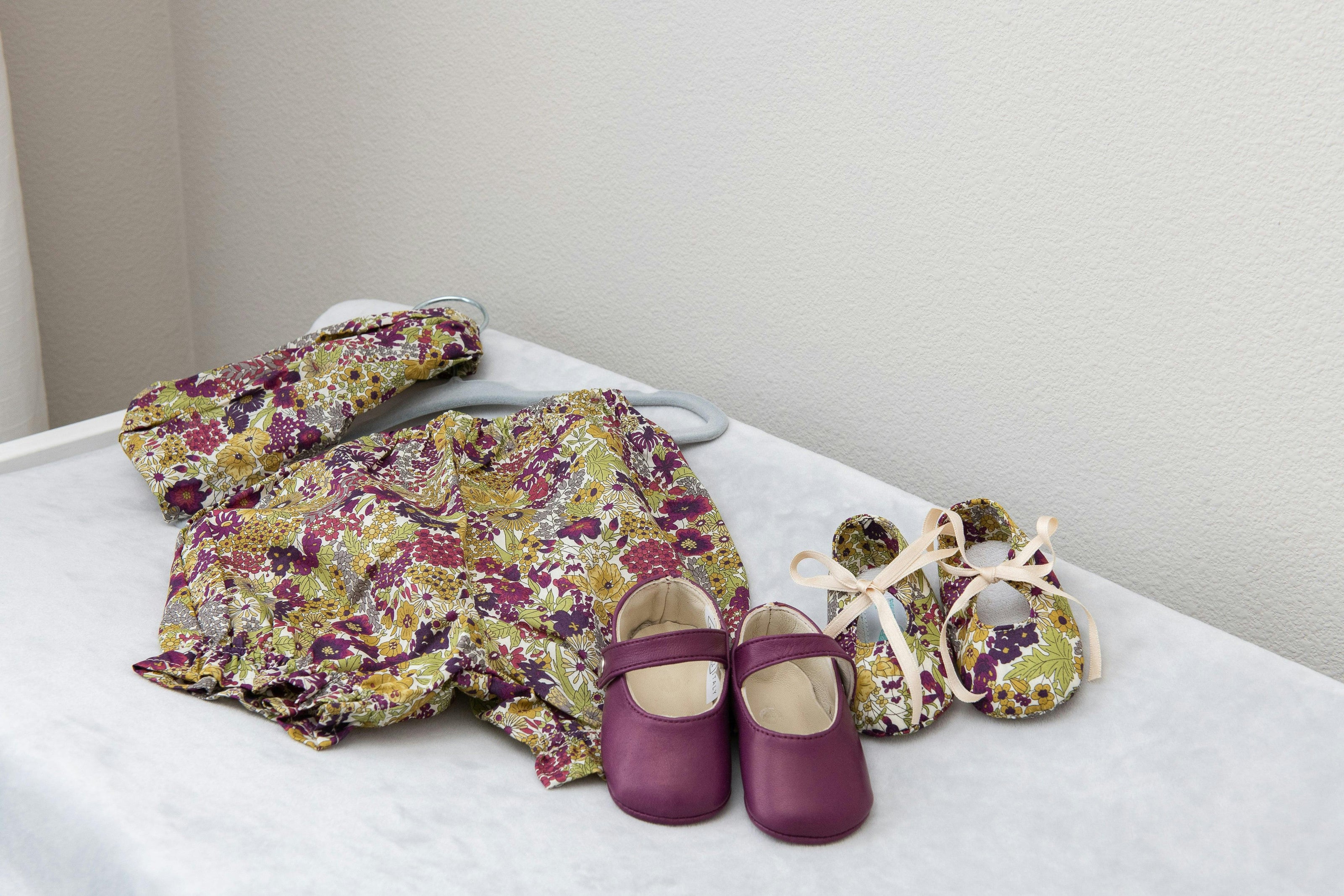 Little Royals Leather Booties Matilde - Mauve