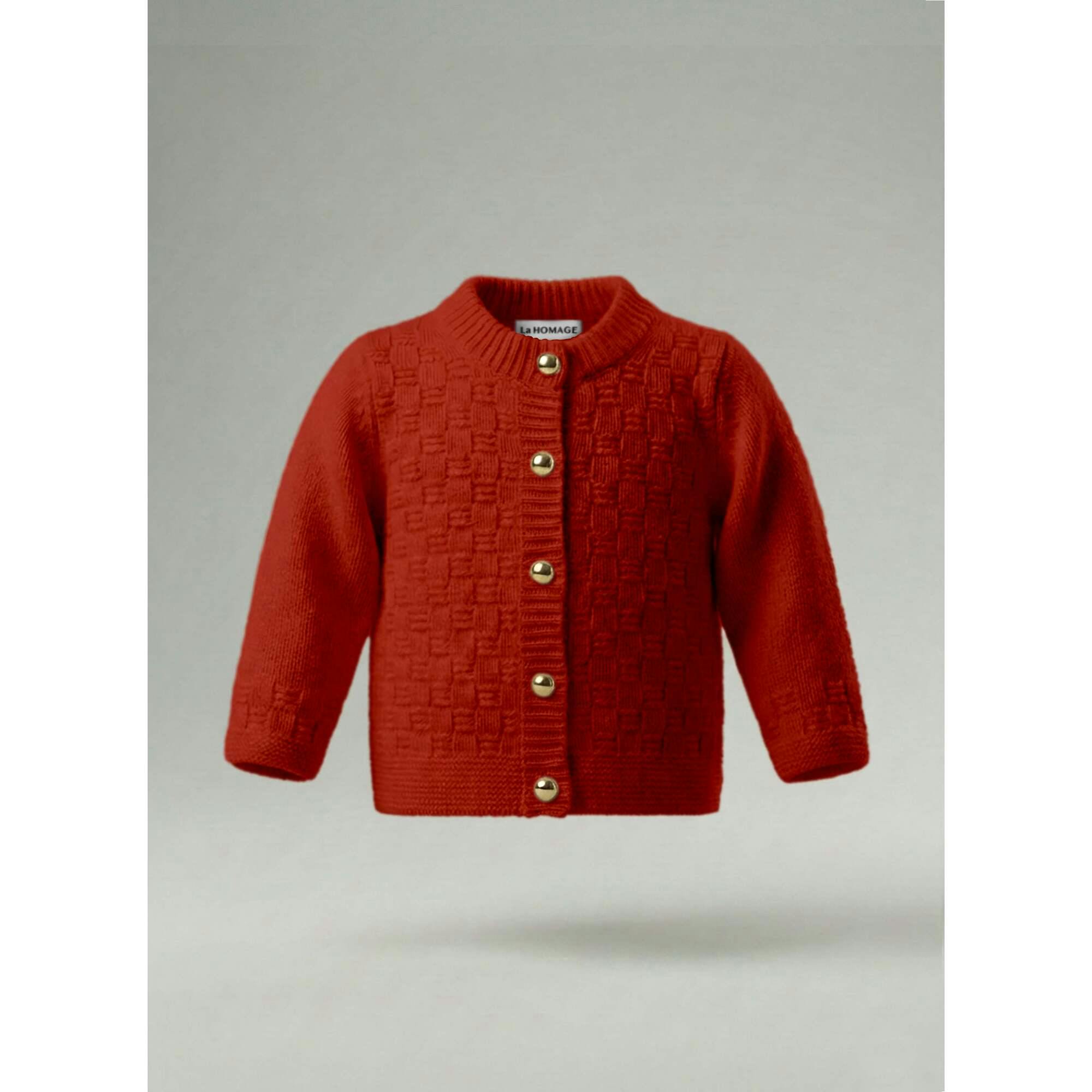 The Aspen Cashmere Baby Cardigan