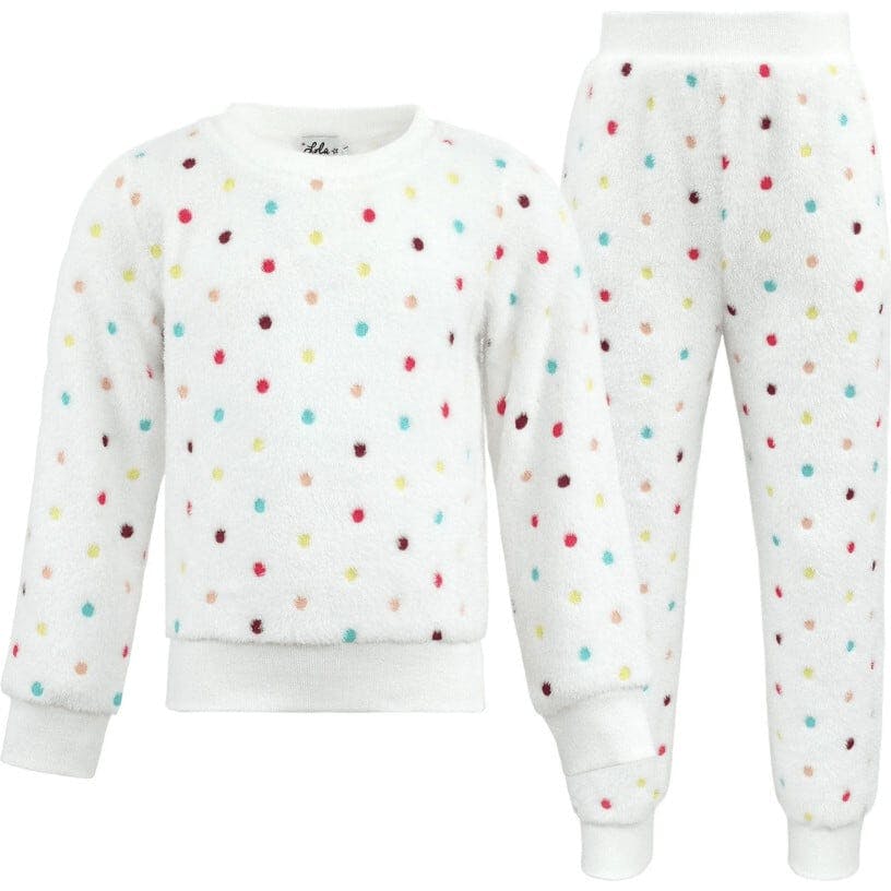Rainbow Confetti Fuzzy Set