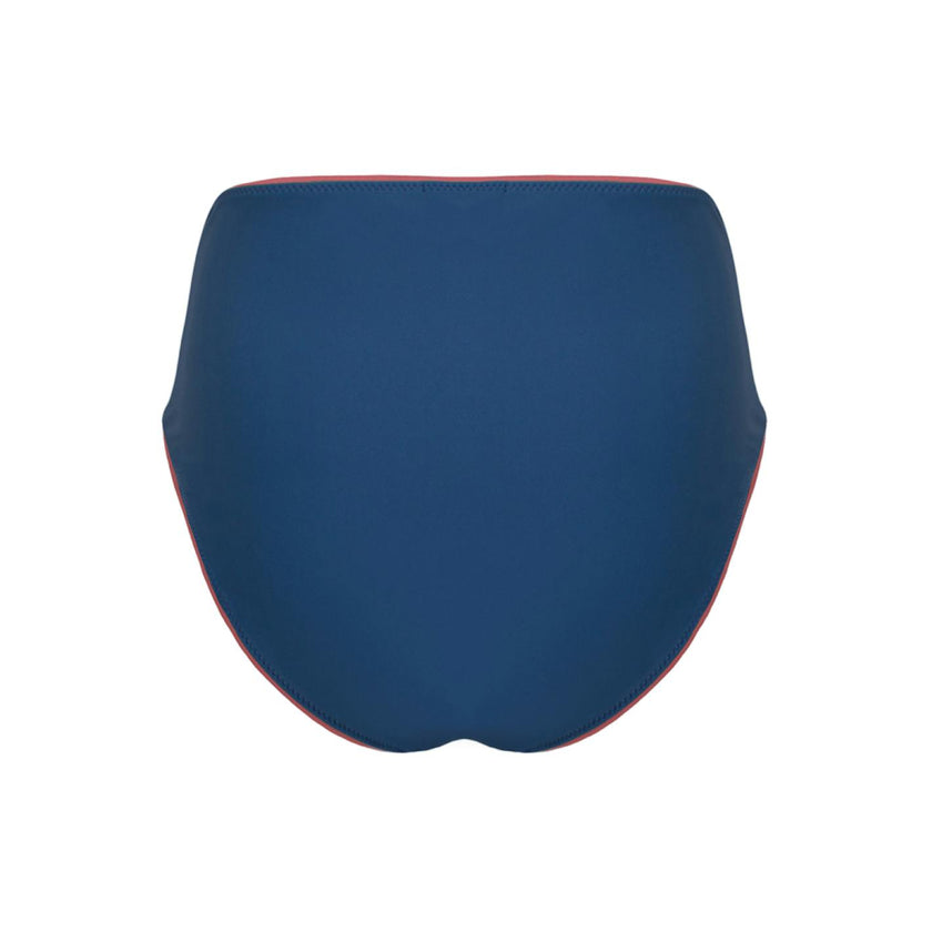 women's newport navy high waist bikini bottom