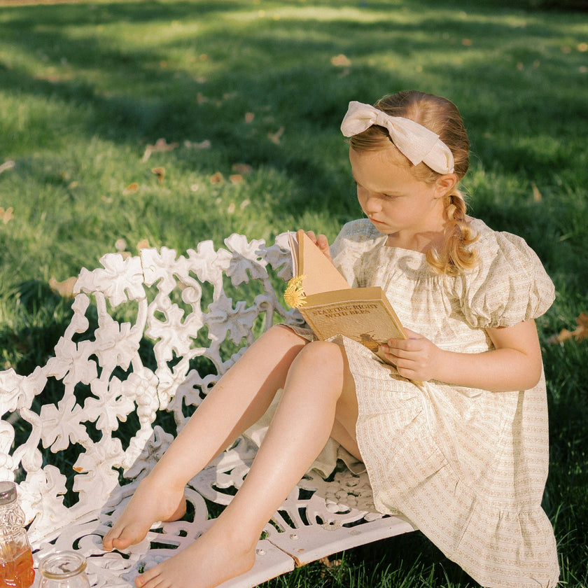 The Weekend Dress | Blush Vine Stripe