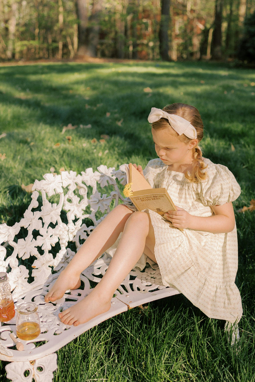 The Weekend Dress | Blush Vine Stripe