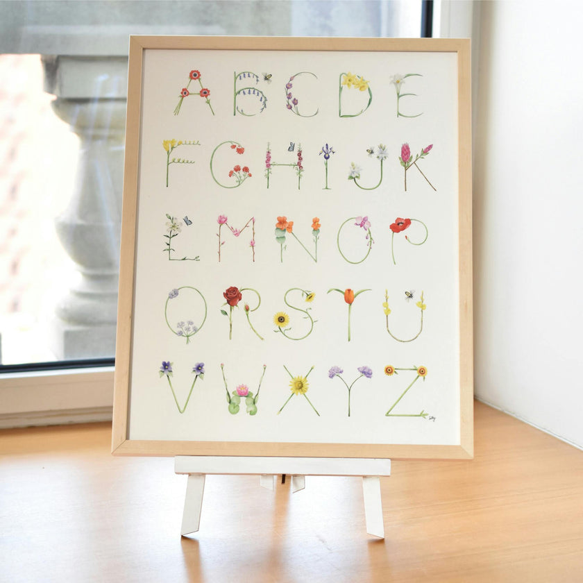 Flower Alphabet