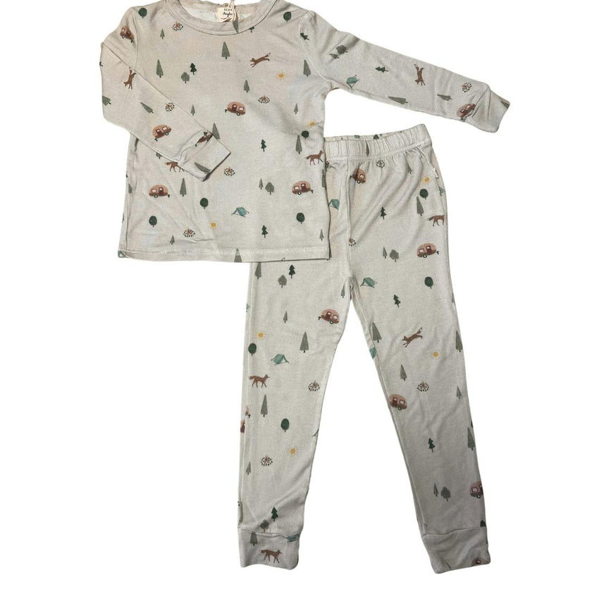 Toddler Modal Pajama Set in Camping