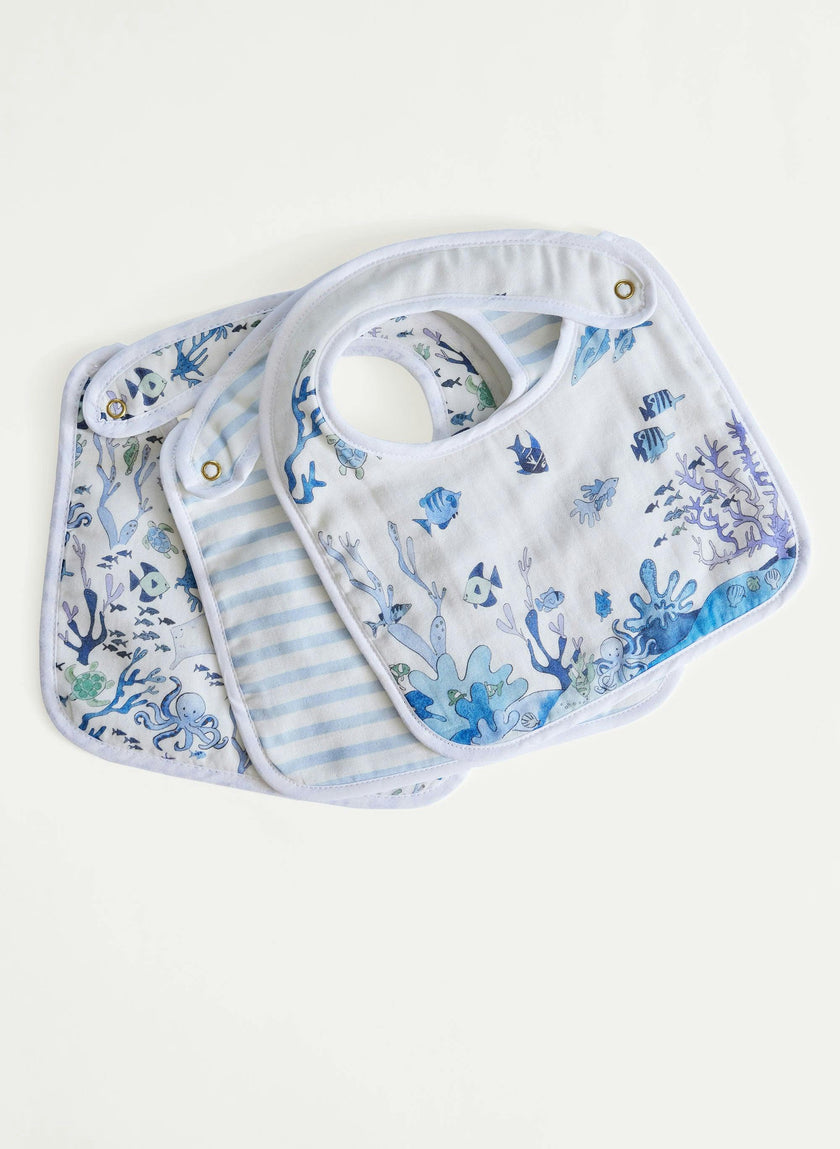 Under the Sea Bib Set