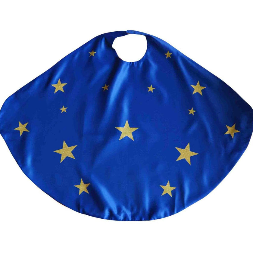 Superhero Star Power Cape Set, Blue