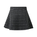 Check Tweed Jacket & Skirt Set