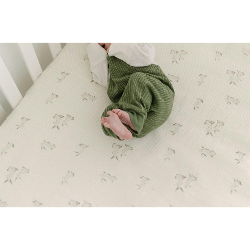 Avery Organic Cotton Fitted Crib Sheets