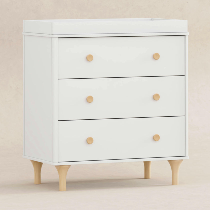 Lolly 3-Drawer Compact Changer Dresser with Removable Changing Tray (34")