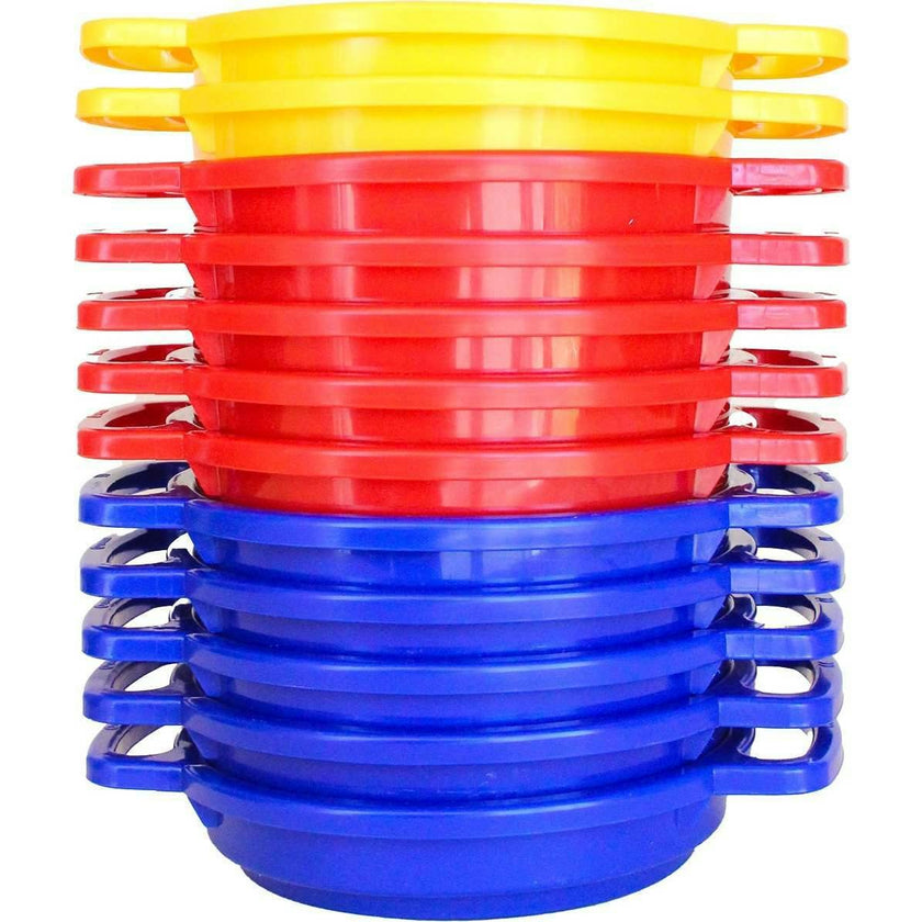 Large Sand Sieve 12 Pack (5 red
