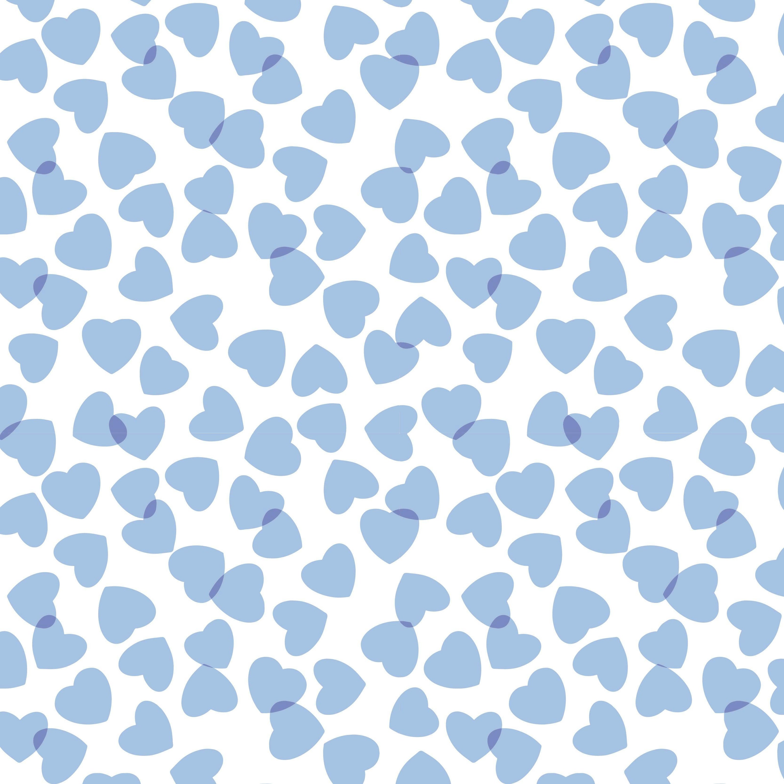 Grayson Pajama Pant Set - Confetti Hearts Blue