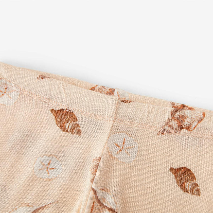 Seashells Bamboo Dress & Legging Set