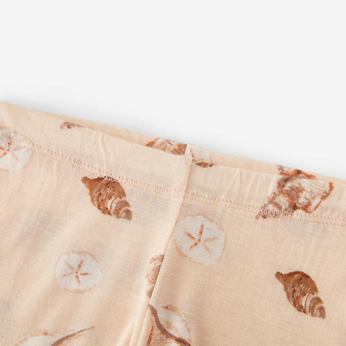 Seashells Bamboo Dress & Legging Set