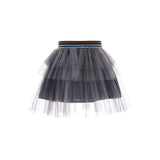 Grey Mini Tutu Skirt