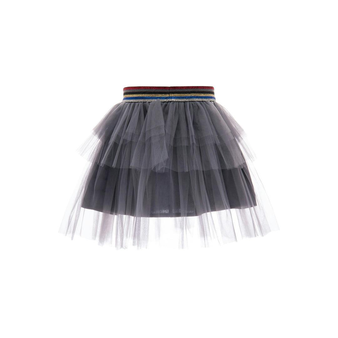 Grey Mini Tutu Skirt