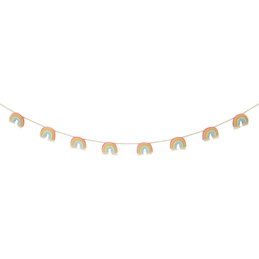Felt Rainbow Garland