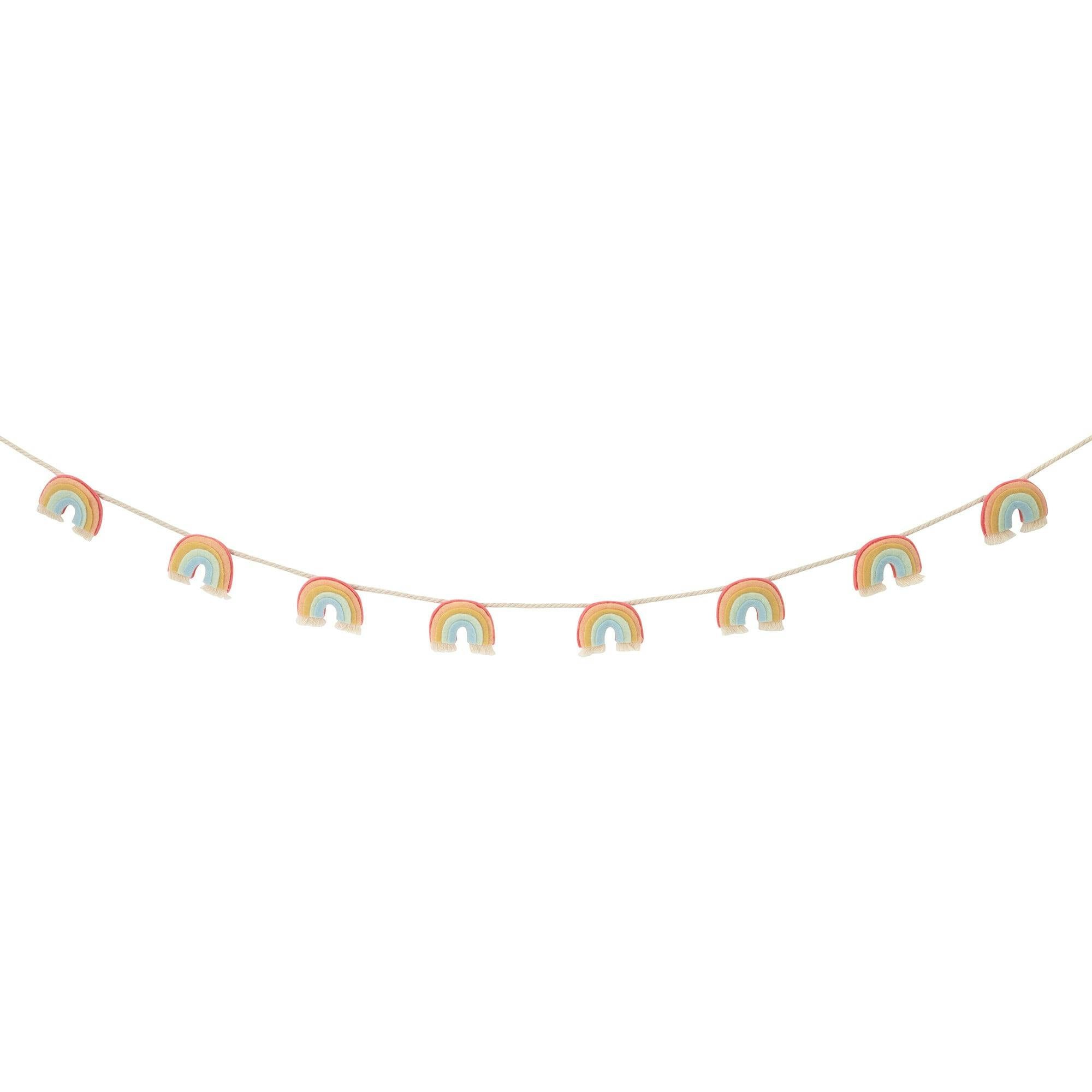 Felt Rainbow Garland