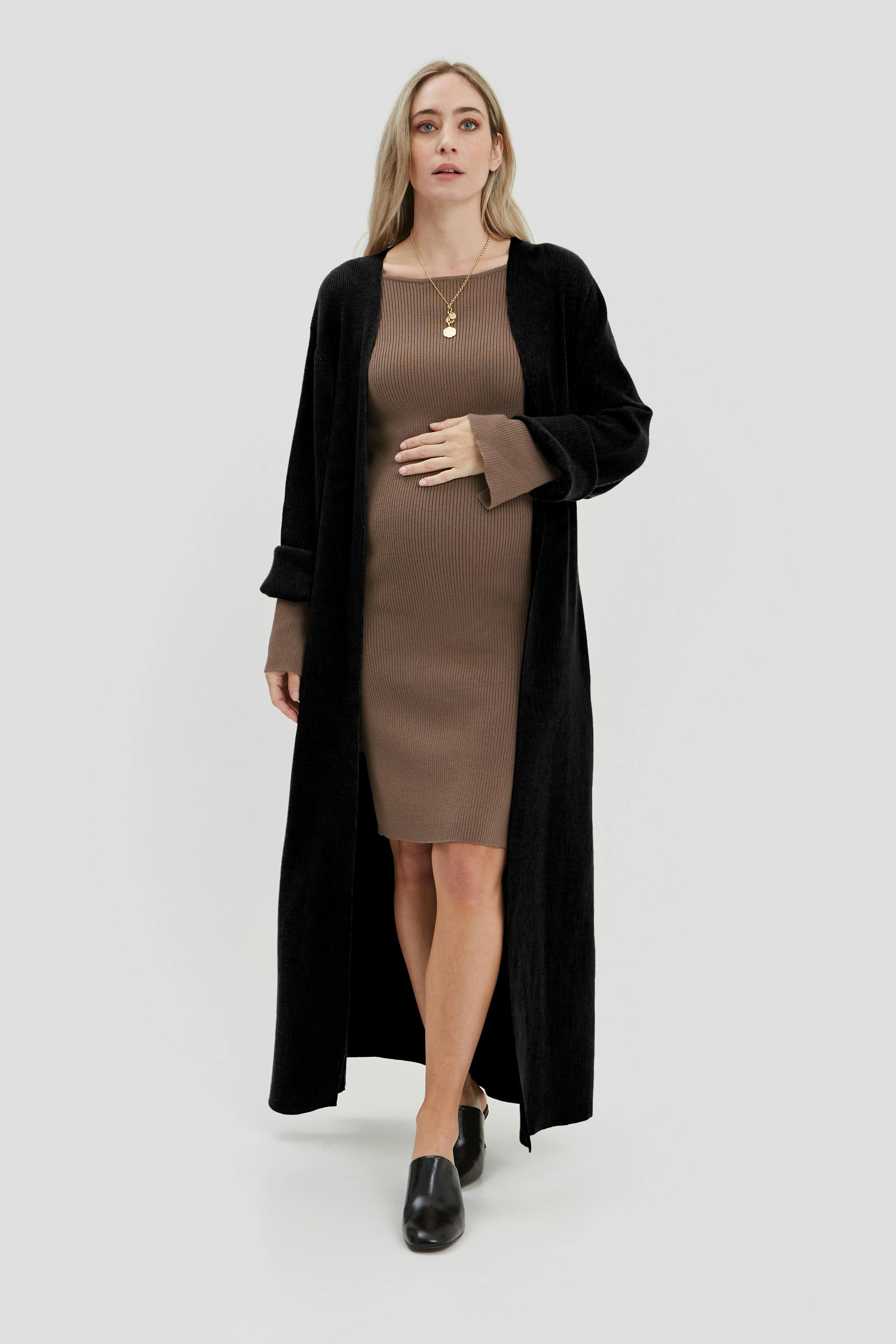 Emaline Full-Length Cardigan