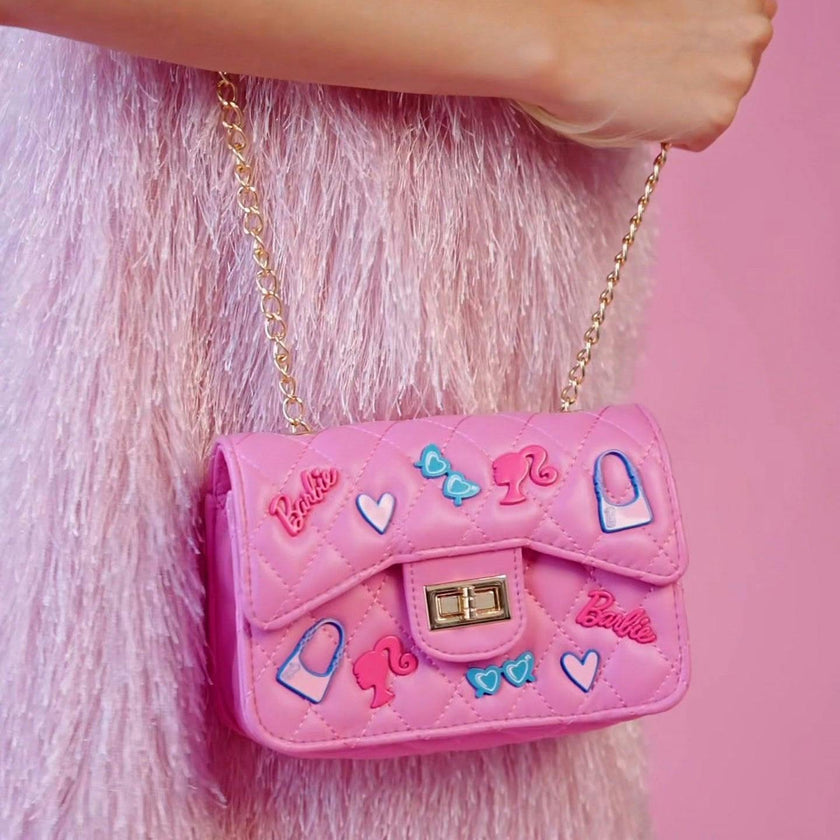 Barbie™ Classic Quilted Kids Handbag with Charms