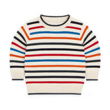 Sweater With Raised Stripes