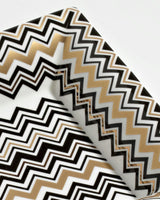 Tray ZIG ZAG Rectangular Large in Luxury Box Gold 8.5" x 6.75"