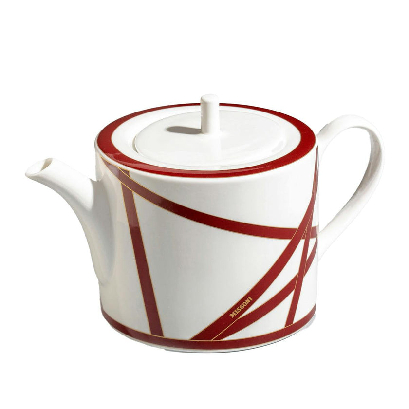 NASTRI BORDEAUX Tea Pot-Coffee Pot - Ø 12 x H 13 Cm