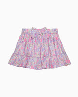 Betsy Bow Tiered Skirt in Lilac Betsy