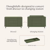 Babyletto Pogo Tambour Assembled Dresser
