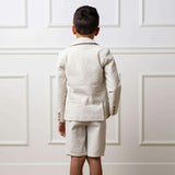 Organic Seersucker Short, Beige