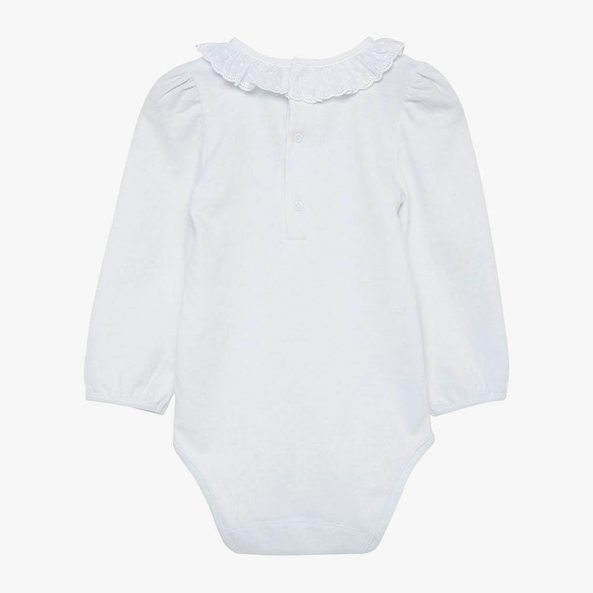 Baby Long-Sleeved Laura Anglaise Bodysuit