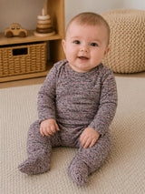 Sweater Knit Long Sleeve Footie
