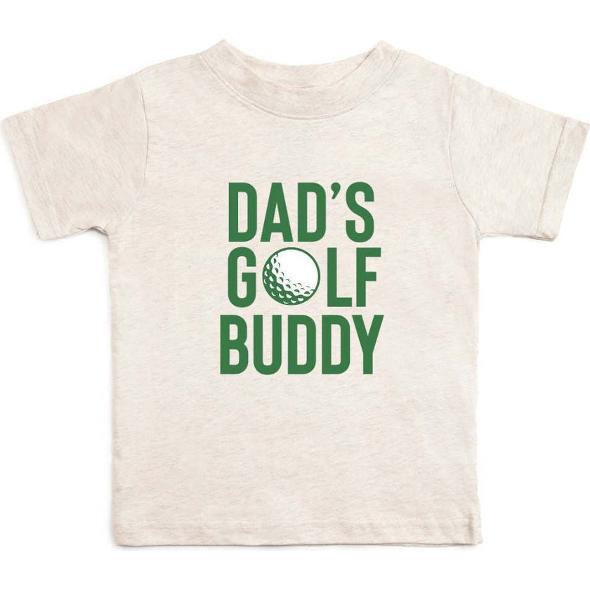 Dad's Golf Buddy Short Sleeve T-Shirt - Natural Heather